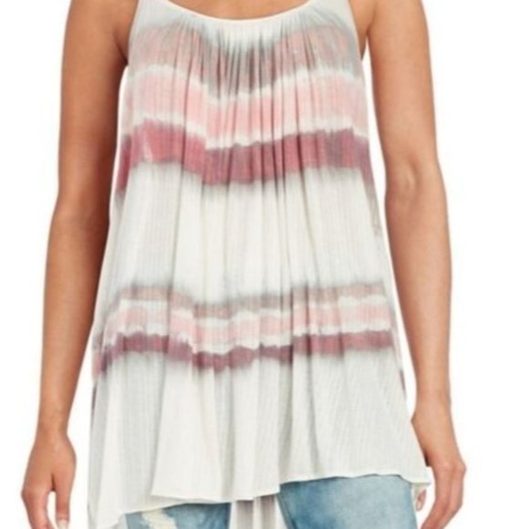 Free People Tops - Free People We The Free Fly Away Tank Ivory Combo NWT XS